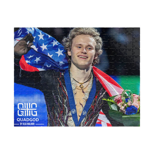 QuadGod Ilia Malinin Jigsaw Puzzle