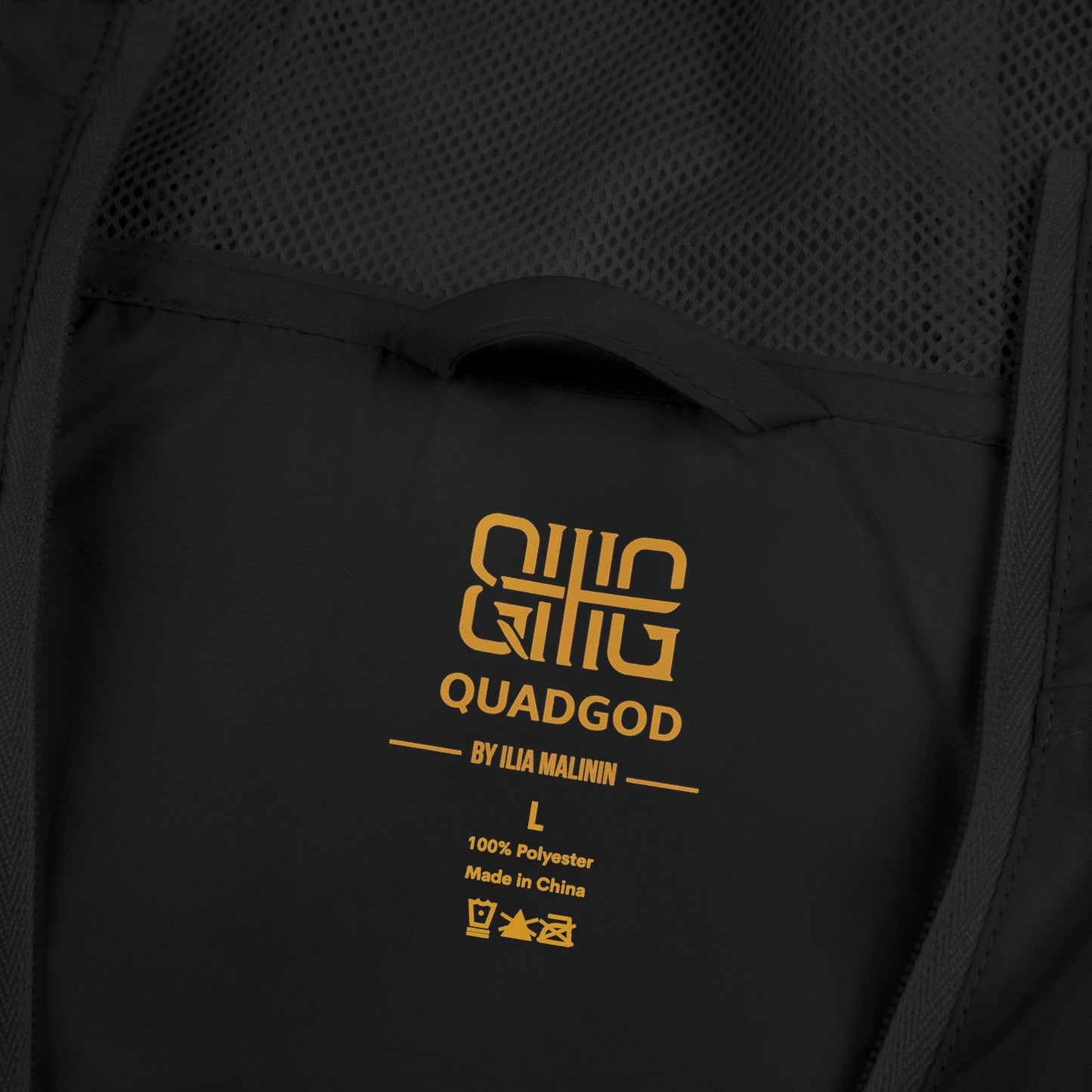 QuadGod Unisex Full-Zip Windbreaker Jacket