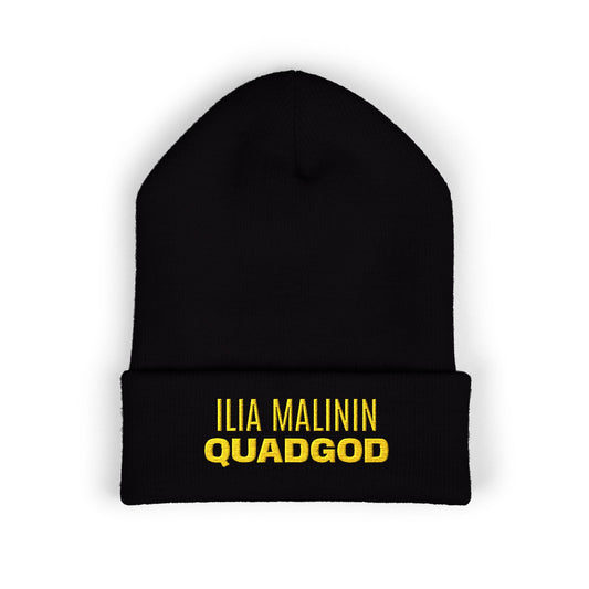 QuadGod-Ilia Malinin Classic Cuffed Beanie (Embroidery)
