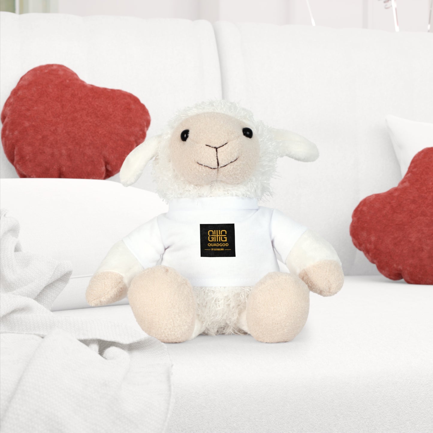 QuadGod-Ilia Malinin Plush Toy with T-Shirt
