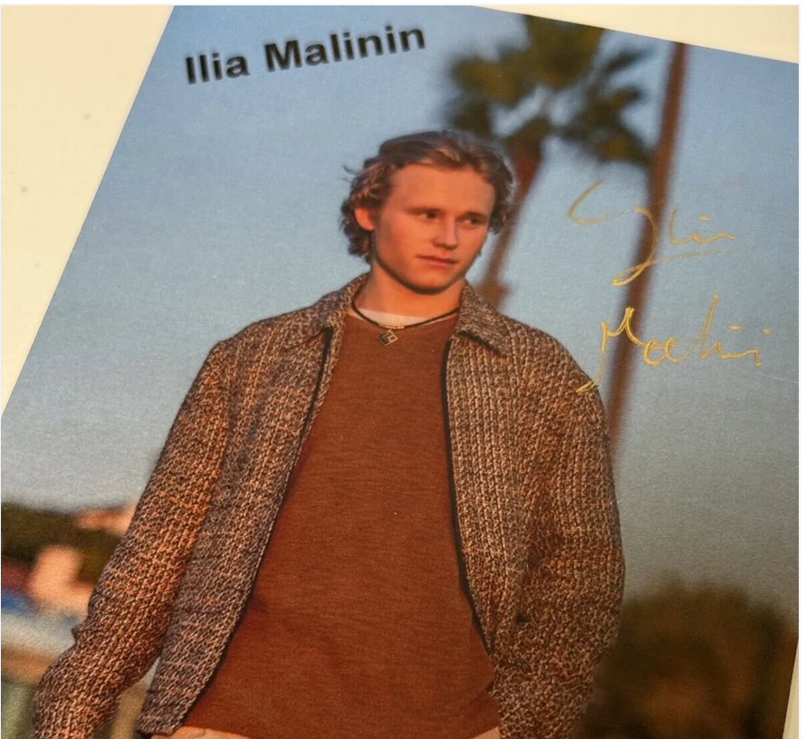 Ilia Malinin Autograph – Quad God | Figure Skating World Champion | Authentic .