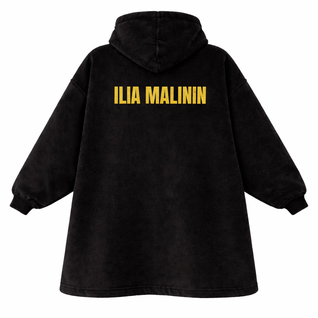 QuadGod-Ilia Malinin Women's Hooded Blanket