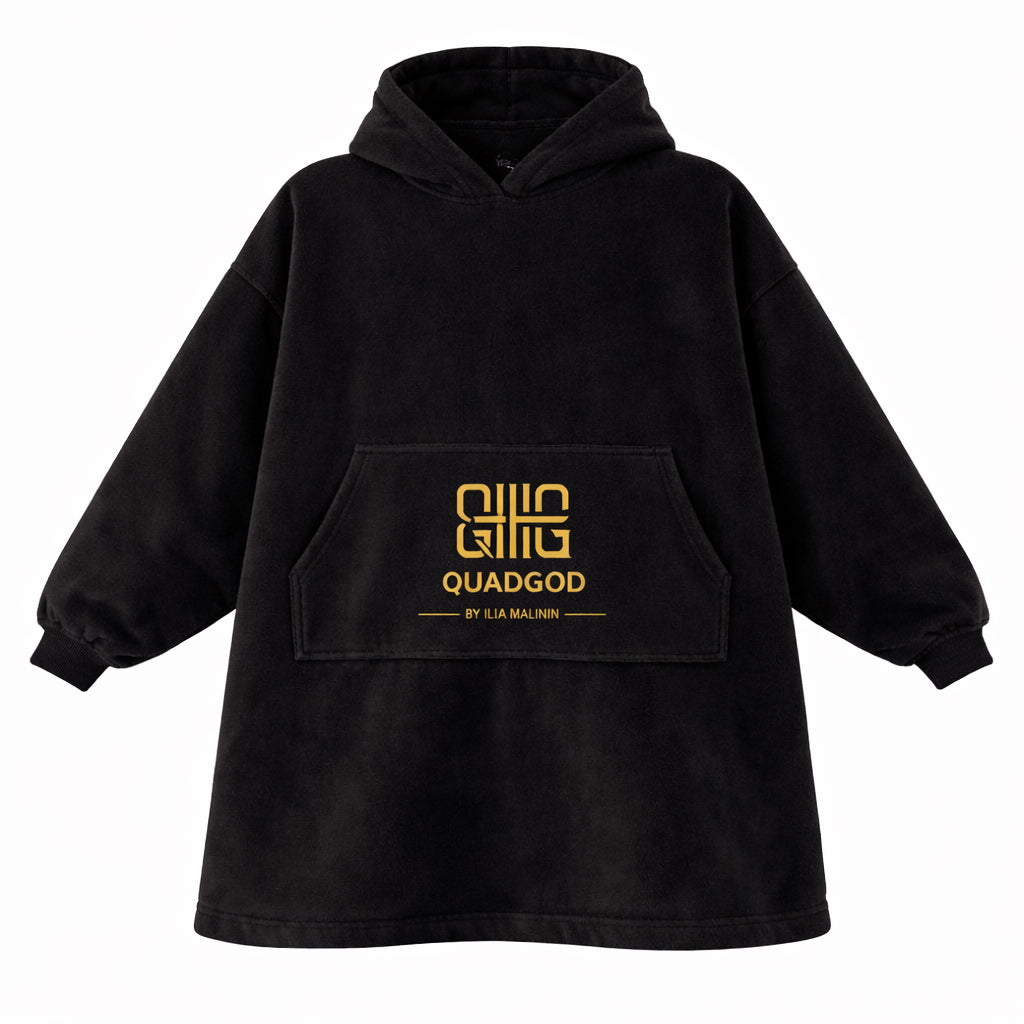 QuadGod-Ilia Malinin Women's Hooded Blanket