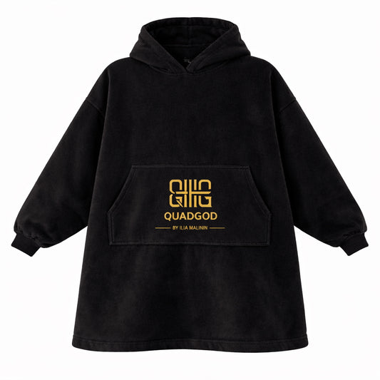 QuadGod-Ilia Malinin Women's Hooded Blanket