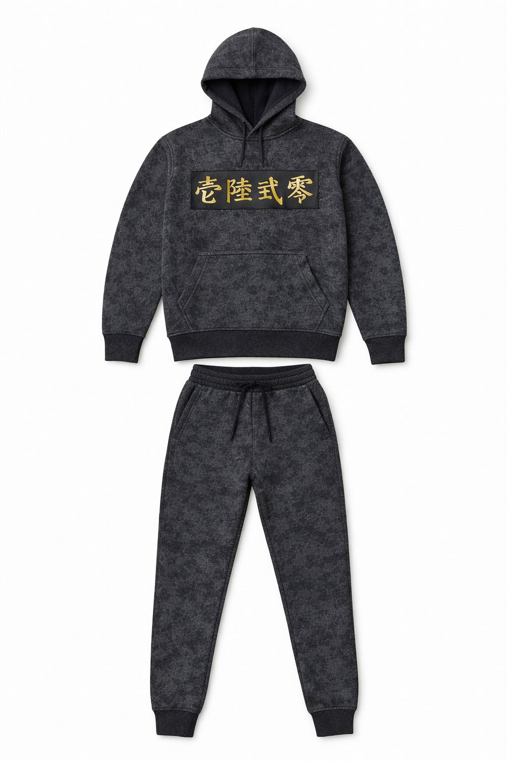 QuadGod-Ilia Malinin Youth Sportswear Set – White or Dark Gray Marble