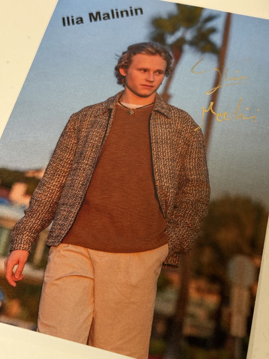 Ilia Malinin Autograph – Quad God | Figure Skating World Champion | Authentic .